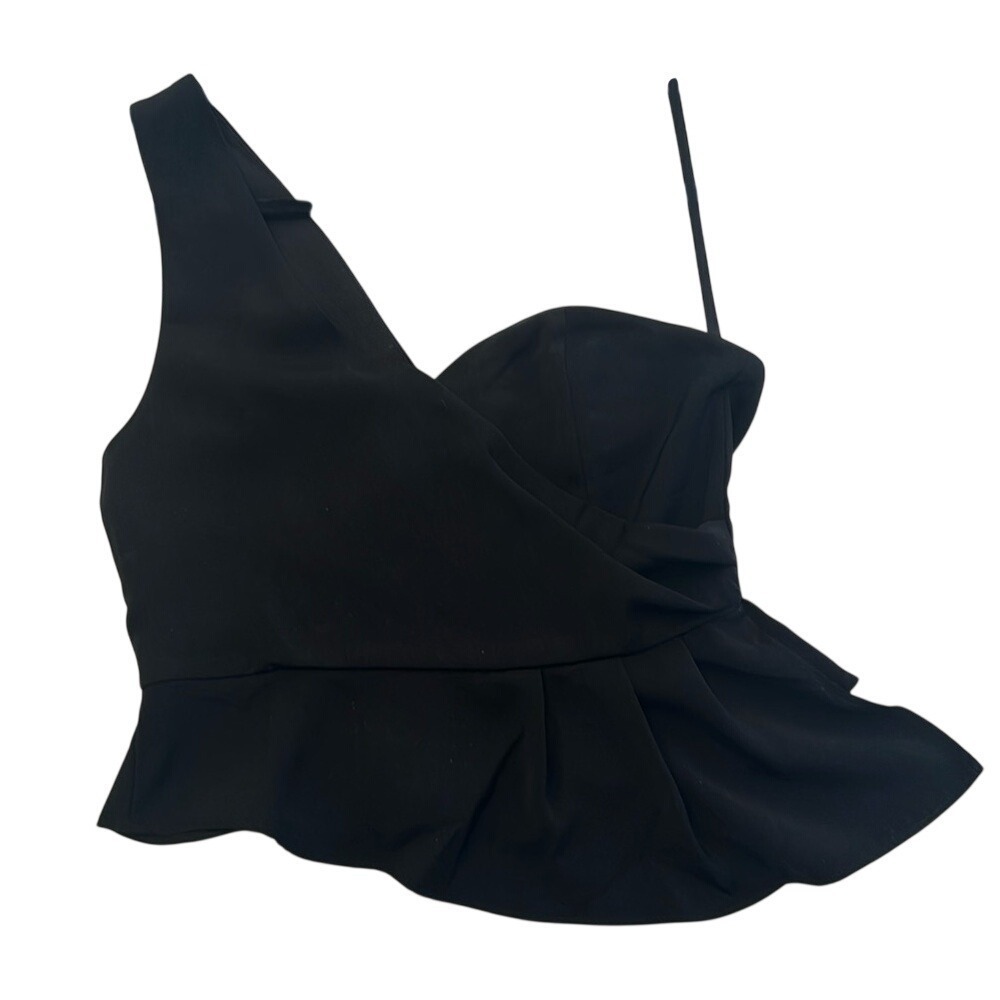 REVOLVE superdown asymmetricalblack top